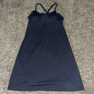 Athleta Midnight Blue Midi Dress